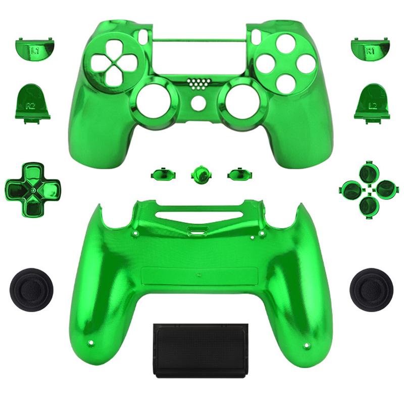 DATA FROG For Sony PS4 Slim PS4 JDM-040 Controller Grip Housing Shell Button Cover Cap