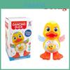 Singing Dancing Cartoon Duckling Electric Light Music Kids Toys Christmas Gifts