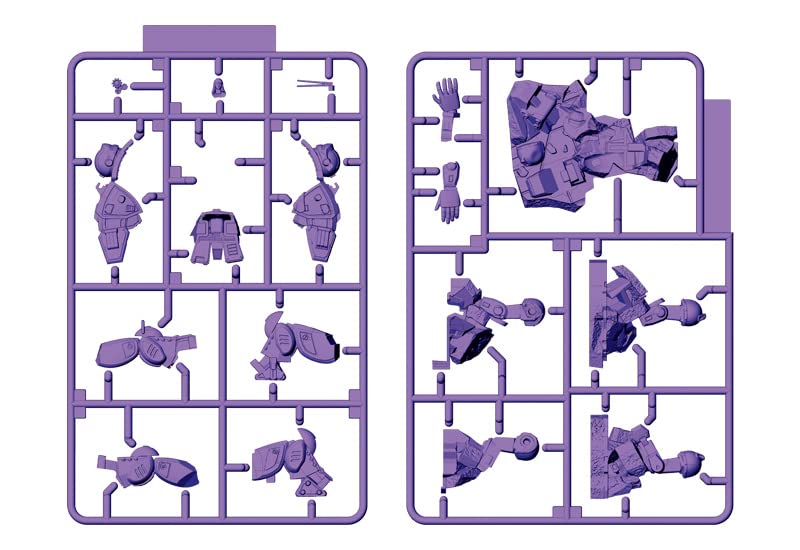 PLAMAX Armored Trooper Votoms MF 60 Minimum Factory Scope Dog "Fate of Flame/Always You" Non-scale Assembled Plastic Model M01284