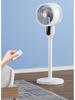 Smart Remote-Controlled Oscillating Electric Fan: Low Noise Floor & Table Air Circulation Fan