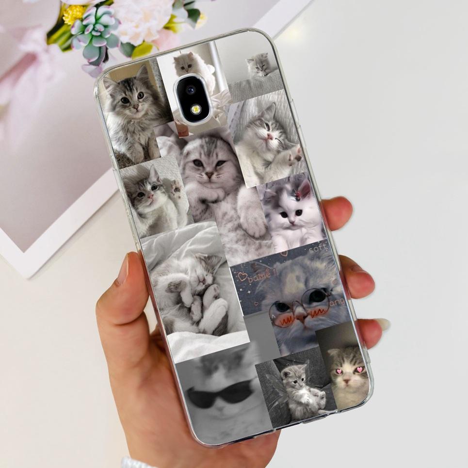 For Samsung Galaxy J5 2017 2016 2015 Case Samsung J5 Prime Back Cover Cartoon Cool Style Animals Girly Soft TPU Silicone Bumper