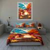 Cartoon-themed Autumn. Bedding Duvet Cover Sets Duvet Covers Pillowcases Gifts (1 * Duvet Cover 2 * Pillowcases, Without Duvet Insert)