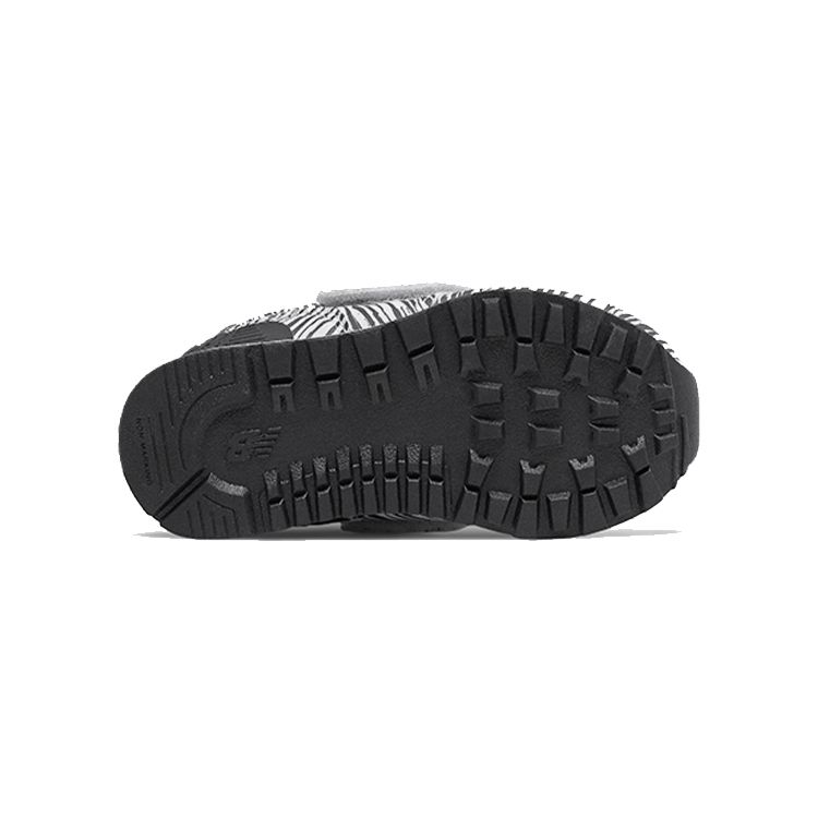 New Balance 574 Series Low Top Running Shoes Zebra Print Baby Sneakers Black White IV574ZOZ