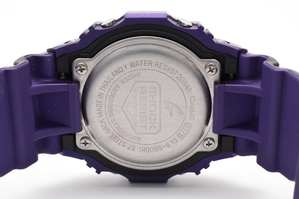 Used CASIO G-SHOCK G-LIDEWatches plastic mens purpleDial