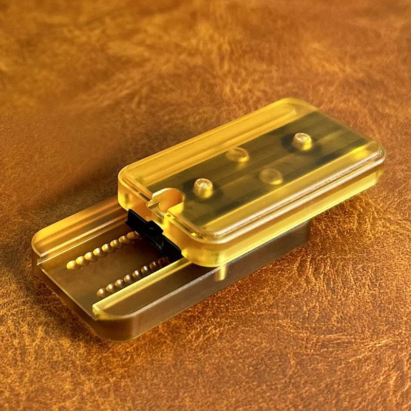 

Mechanical Slider Magnetic Push Card Pushing Plate Tactile Stress Reducing Toy Sets Edc Relaxation Counter-Stress