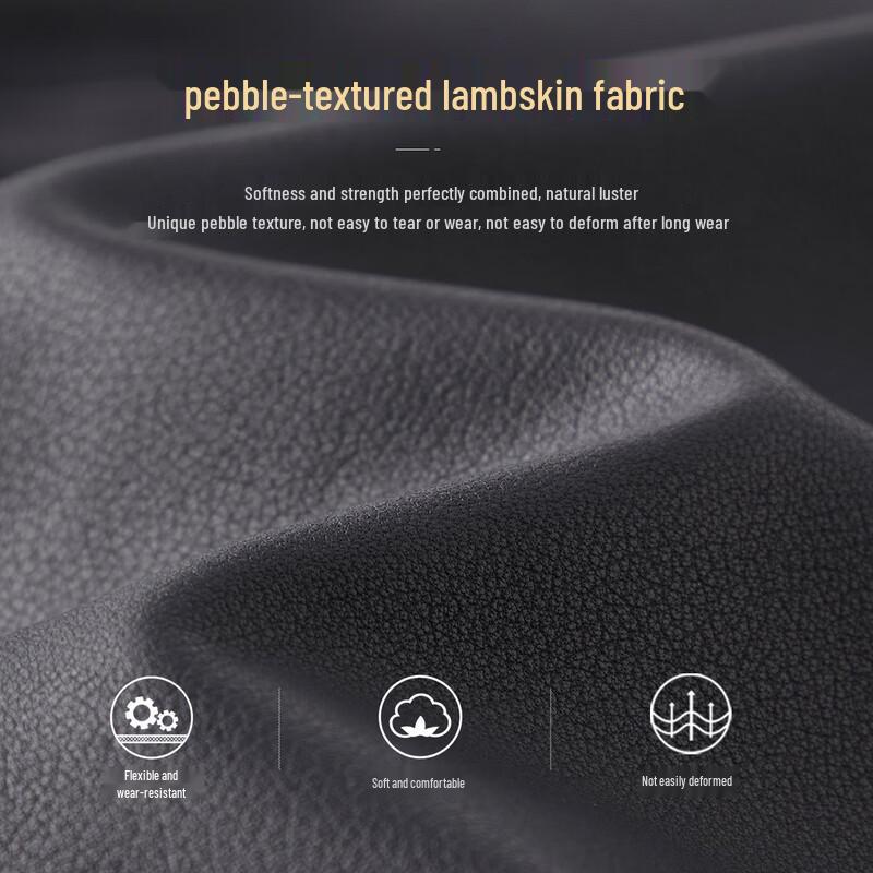 Shanshan Men's Business Casual Genuine Leather Jacket