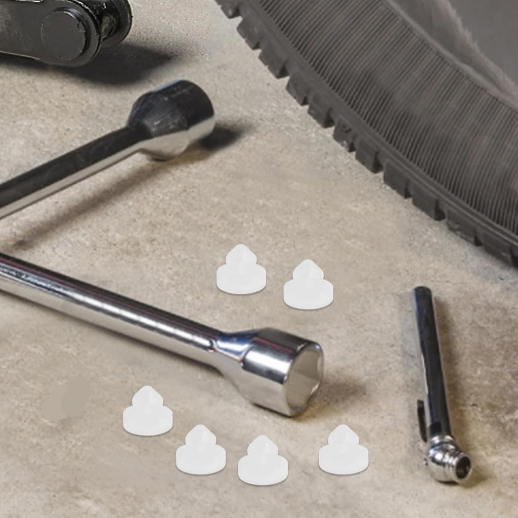 Cabilock 20pcs Brake Pedal Rubber Particles Rubber Car Stopper Brake Pedal