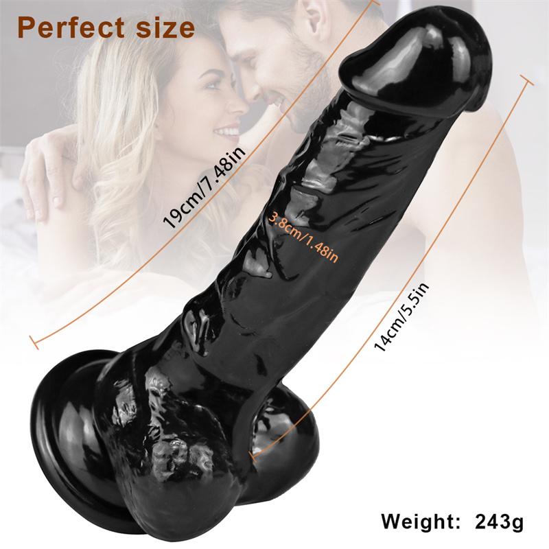 Female Simulation Dildo Crystal Transparent Dildo Adult Female Masturbation Stick