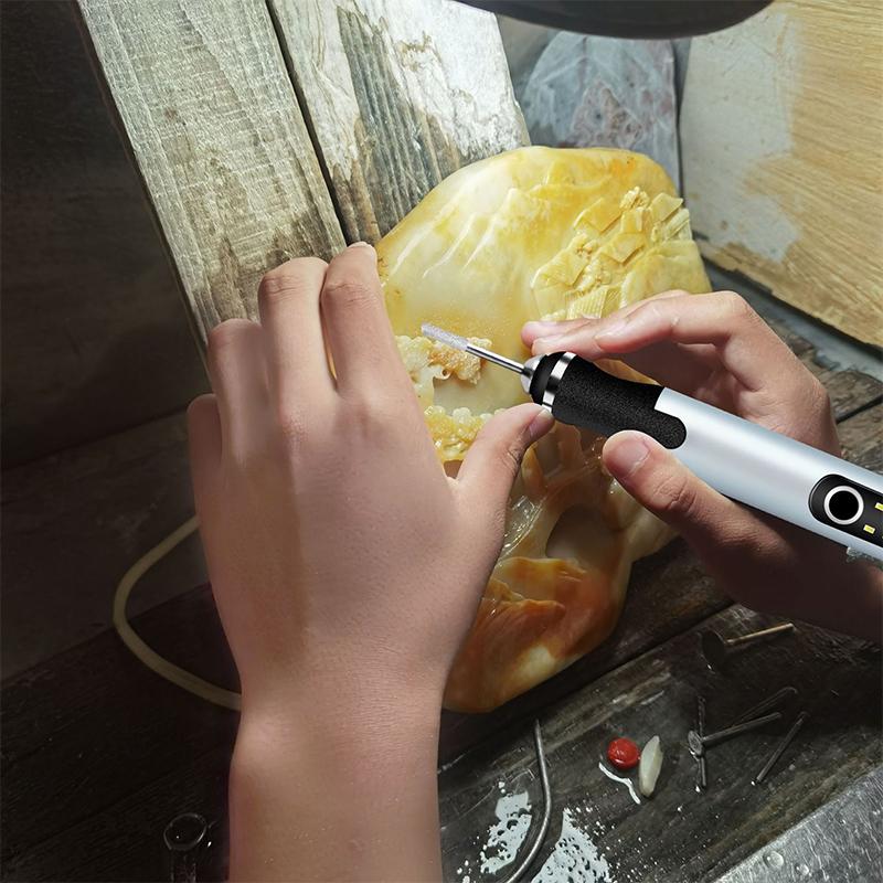 Electric Engraving Pen Rechargeable Engraver Drill Machine For Jewelry Glass Woodworking Mini Grinder Cordless Rotary Tool