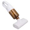 Cordless Handheld Vacuum Cleaner Dust Mite Remover USB Rechargeable for Car and Home Pet Hair White