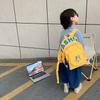 Stylish Korean Design Lightweight Canvas Backpack For Preschool Kids With Breathable Features