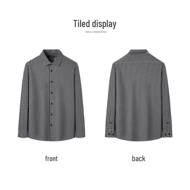 FIRS Men's Business Casual Long-Sleeve Shirt