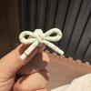 New dopamine Colorful bow Shoe laces Charms for Sneakers Cartoon Dog Shoe Decorations Charm Crystal Pearl Bow Shoes Accessories