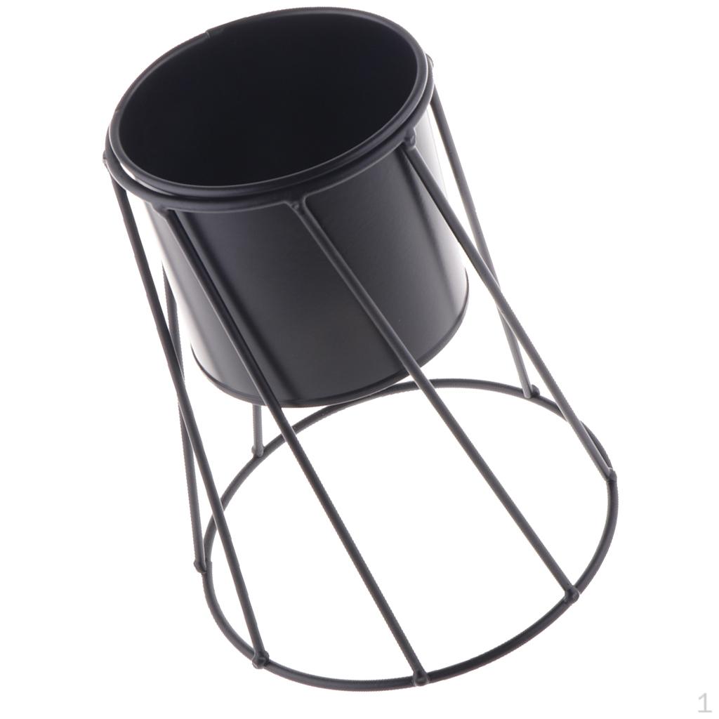 Creative Iron Rack Flowerpot flower Vase for Indoor Living Room Decoration