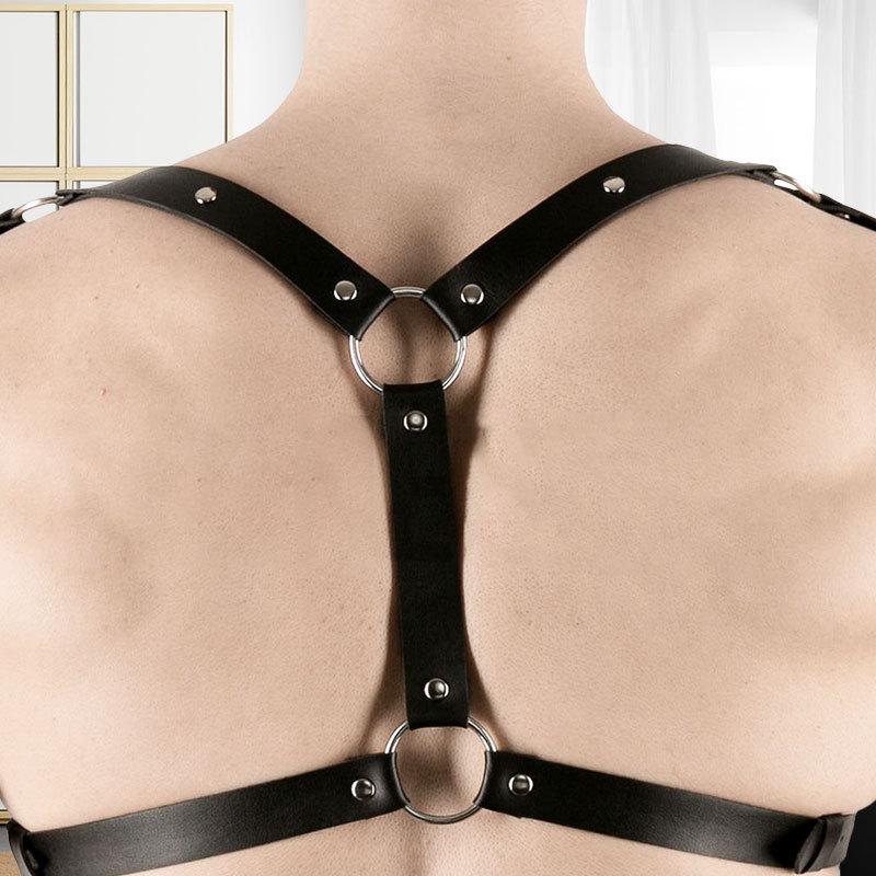 Men'S Straps Chest Straps Men'S Fun Shoulder Straps Sm Personality Bondage Belt Bundle Punk Belt