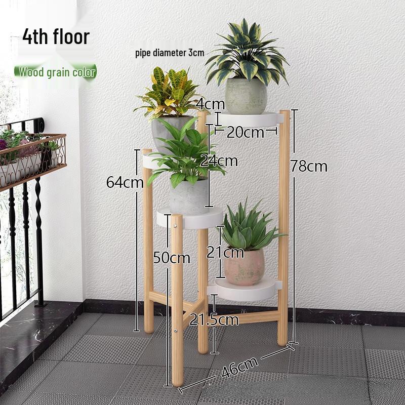 Miflame Multi-Tier Metal Plant Stand