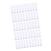 50Pcs Leakproof Refillable Perfume Sample Bottles 1ml Glass Atomizer Sprayer Bottles Travel Essential With Dispenser Tool