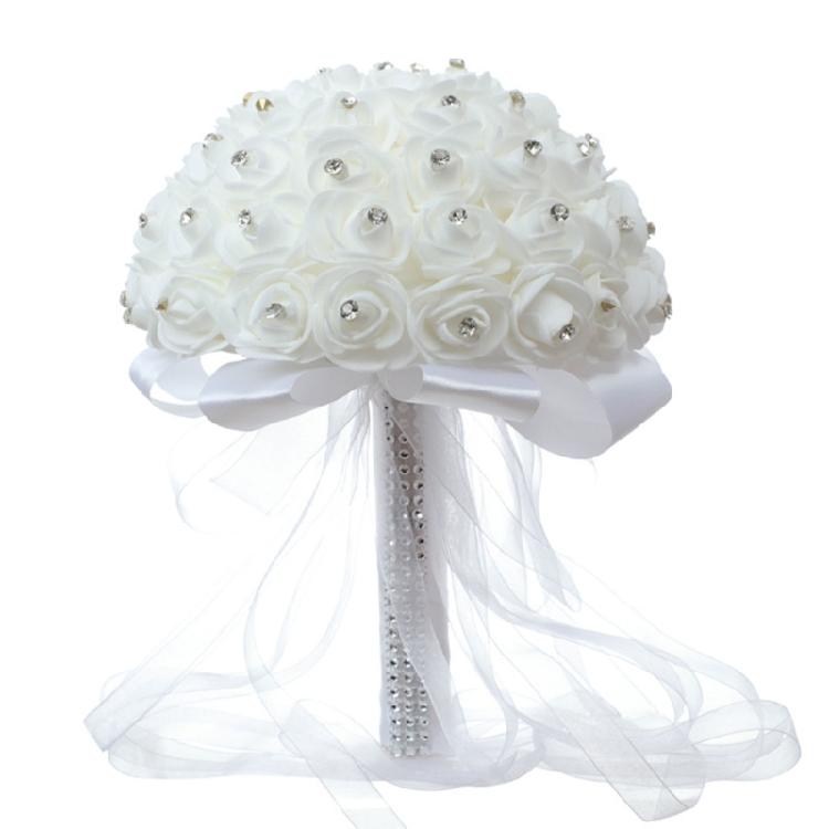 Artificial Flower Bouquet Simulation PE Foam Wedding Flower Arrangement Decor