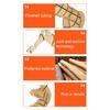 3D Wooden Horse Model DIY Handmade Horse Puzzle Assembly Toy Educational Animal Building STEM Toy Decoration Adults Teens Birthday Gifts