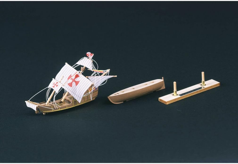 Woody Joe Ship in a Bottle No.2 Santa Maria Wooden Model Assembly Kit (Ship)