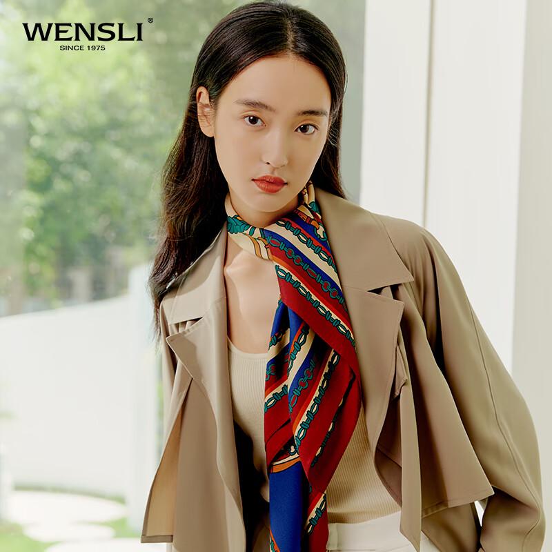 

Шелковый квадратный платок WENSLI Коллекция Мадрид