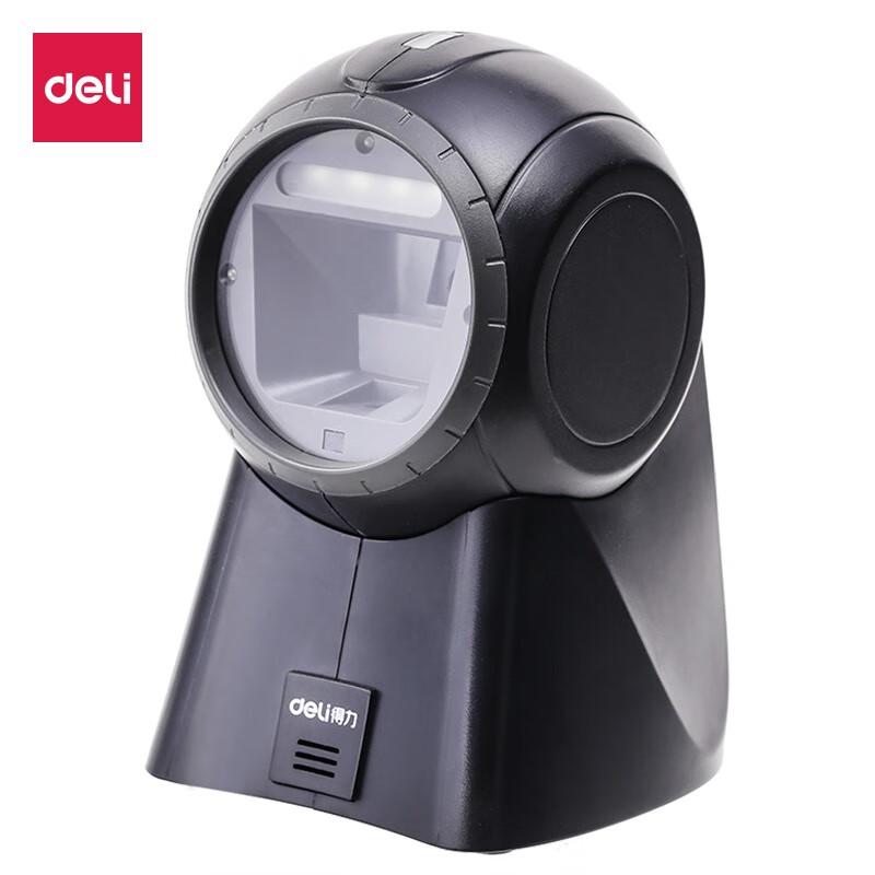 Deli 14960 Wired 2D Barcode Scanner