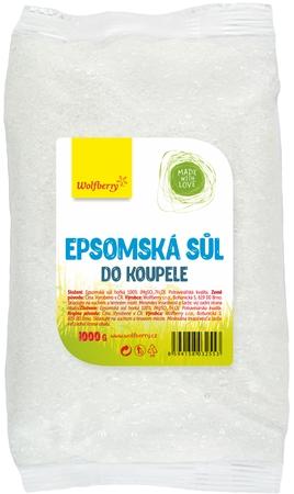 

Соль для ванн Wolfberry Epsom TU прозрачный