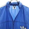 Adidas 80s Vintage Trefoil Logo Windbreaker M Blue Jacket Men's Used