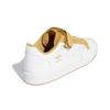 adidas Originals Forum Low Leather Casual Versatile Velcro Lightweight Durable Low-Top Skate Shoes Unisex Sneakers White Brown GX9399