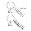 Handcraft Elephant Keychain With Inspirational Message Strength Wisdoms Symbol Desk Ornament Thoughtful Gift