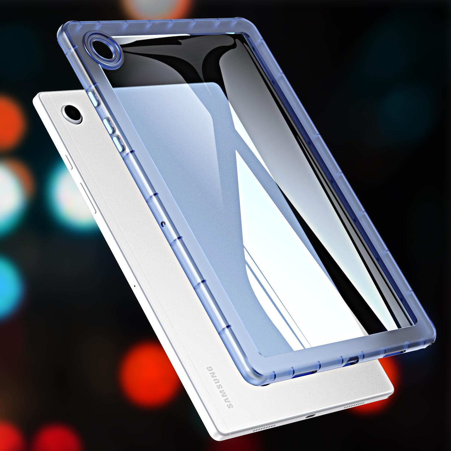 

М який чохол з ТПУ для Samsung Galaxy Tab A9+ 11 дюймів X210 A7 T500 Lite t220 T290 S8 X700 S7 T870 S6Lite A9 X110 A8 X200 S10 S9 FE 11 дюймів For Tab A9Plus X210 синій