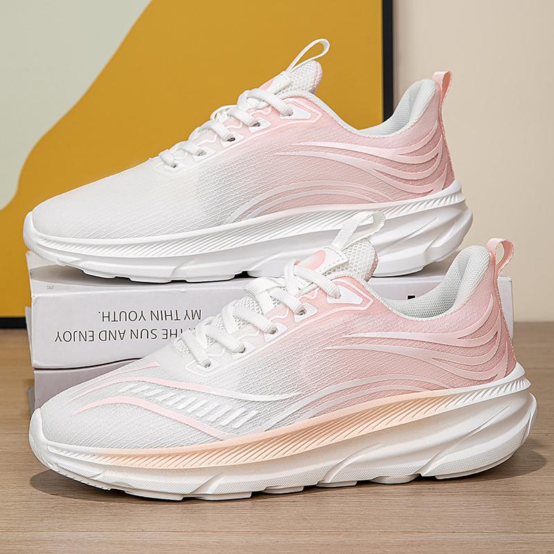 Fashion Women Sports Shoes Outdoor High Quality Running Shoes Breathable Athletics Casual Sneaker Ladies Non-slip Sport Walking Shoes