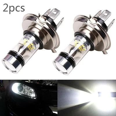 2pcs Car H4 8000K High/Low Beam 20-LED Fog Light Driving DRL Bulb Lamp  Headlight Kit Driving Headlight