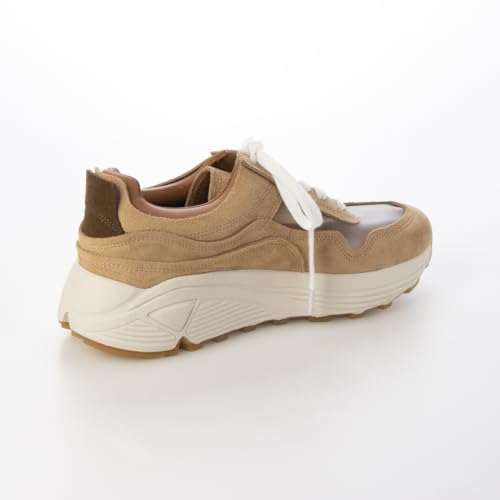 Carino CAUC51106 Women's Beige Combination Sneakers, Size 23.5 Cm