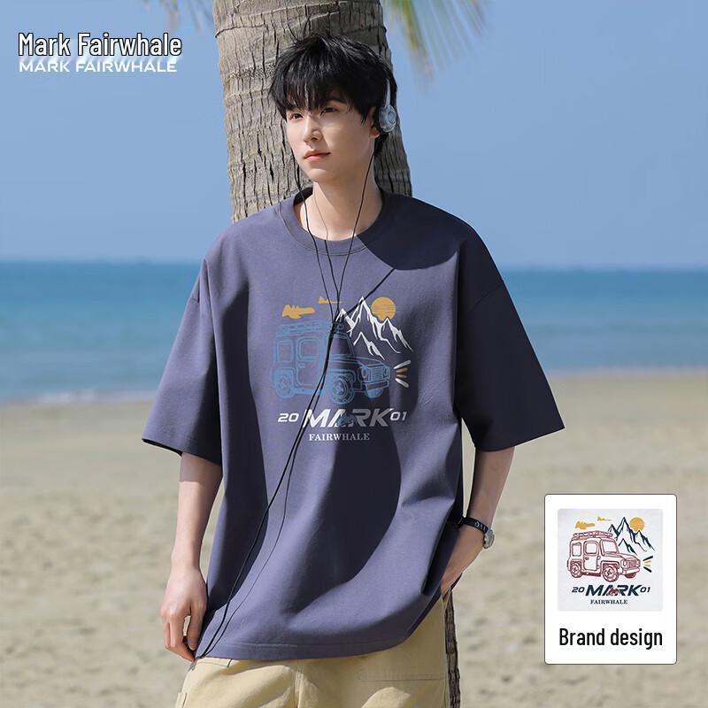 Mark Fairwhale Men s Cleanfit Pure Cotton Short-Sleeve T-Shirt 3XL