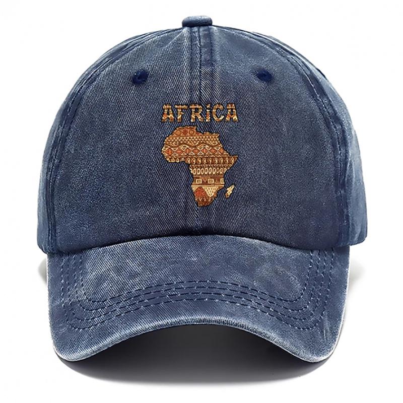 a Hat Featuring an Africa Map Design Suitable for Women And Men This Fashionable Trucker Cap Is Breathable And Adjustable Mak