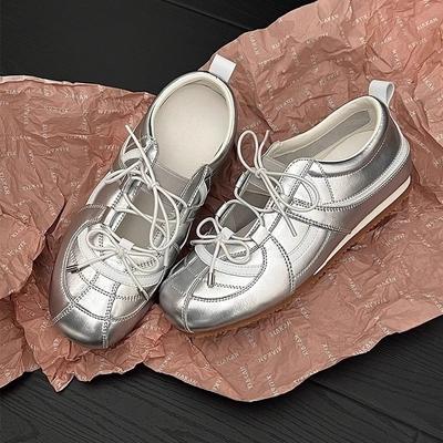 Korean German Training Shoes Women's Summer 2025 New Fashion Versatile Comfortable Feet Small Sports Casual Mary Jane Shoes