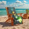 Personalized customized proof beach towel with World of Warcraft pattern - soft, absorbent,quick-drying,perfect swimming,camping&bathing
