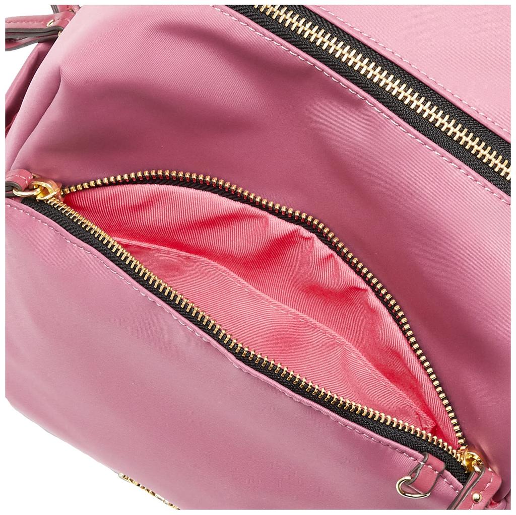 Samantha Vega Women's Nylon Backpack, 72120115631, Pink, Free Size