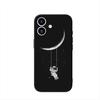 Creative Design Art Astronaut Moon Phone Cover Case for Huawei P30 P20 Mate 20 Lite Pro Y7 Y6P Y7A 2019 Nova 5T 3I Casing