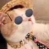 Pet Sunglasses Accessories Metal Frame Multiple Colors 20g Lightweight