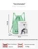 Casual Embroidered Folding Gym Backpack - Large Capacity, Wet/Dry Compartments, Ideal for Short Trips and Sports.