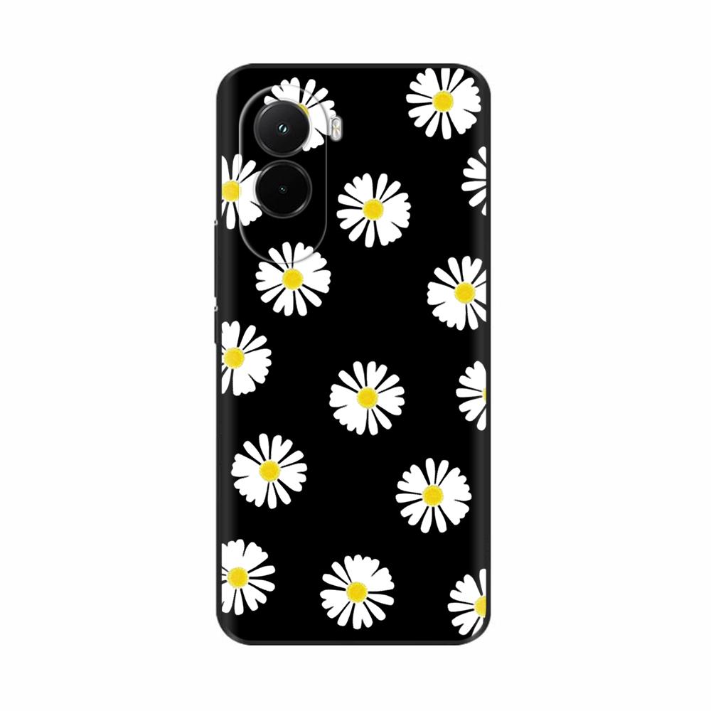 Soft Case For Xiaomi Poco M7 4G Luxury Print Back Cover For PocoM7 M7 Silicone Bumper Protective Shockproof Capa Pocom7 4G Coque