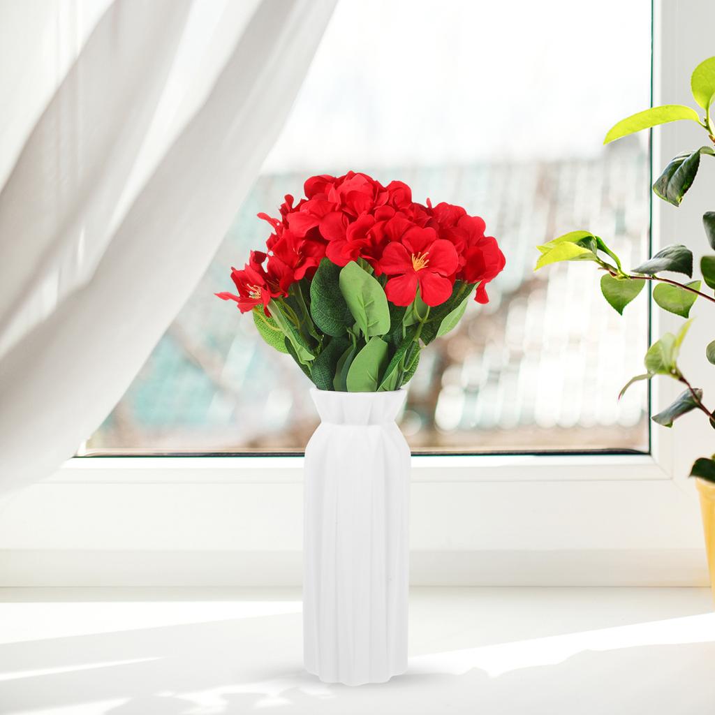 4pcs Silk Clothchinese Crabapple Bunches Arrangement Flower Bunches for Vase Artificial Crabapple Flowers
