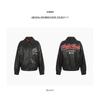 EGOIST Fake Leather Drop Shoulder Jacket  Es2fj360 