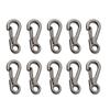 4/10Pcs Carabiner D-Ring Key Chain Spring Clips Mini Aluminium Alloy Hang Buckle Survival EDC Gear Outdoor Camping Keyring Tool