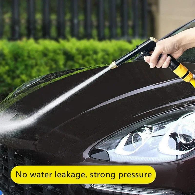 Portable High-Pressure Water Gun for Cleaning Car Wash Machine Garden Watering Hose Nozzle Sprinkler Foam Water Gun Wholesale