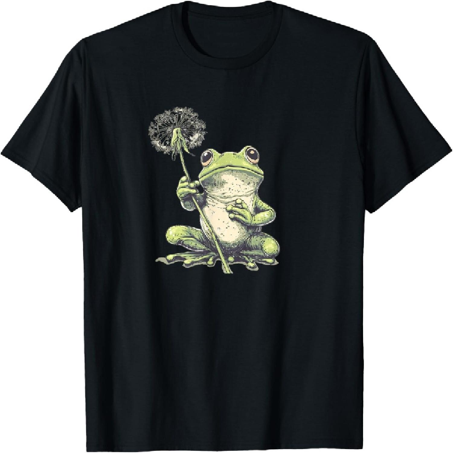 Frogs and Flowers_ The Perfect Dandelion Costume T-Shirt XXXXXL разноцветный