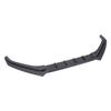 3pcs Front Bumper Lip Splitter Spoiler Body Kit Improve Aerodynamics Bumper Lip Diffuser Replacement for MK5 6R 2010