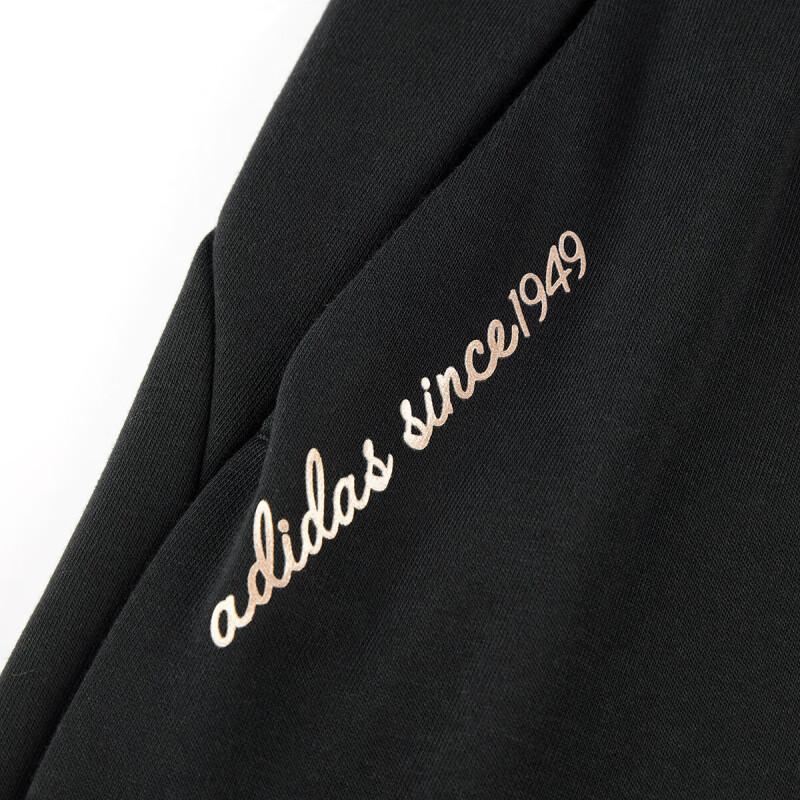 Adidas FW25 Straight Leg Breathable Lace-Up Mid-Rise Casual Pants Women bottoms KS2409